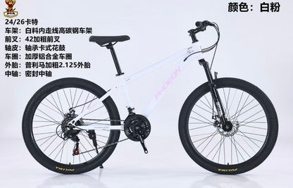 High-carbon steel frame Bicycle