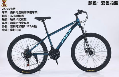 High-carbon steel frame Bicycle