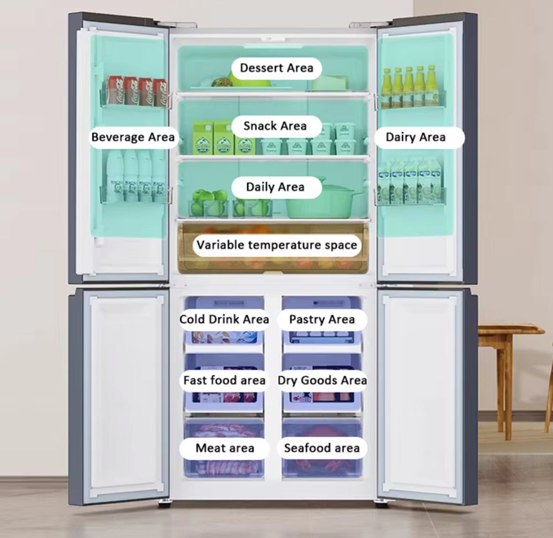 Household refrigerator