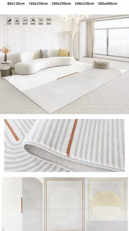 Tapis moderne et confortable.